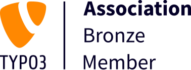 MMCAgentur Trust Badge "TYPO3 - Association Bronze Member"