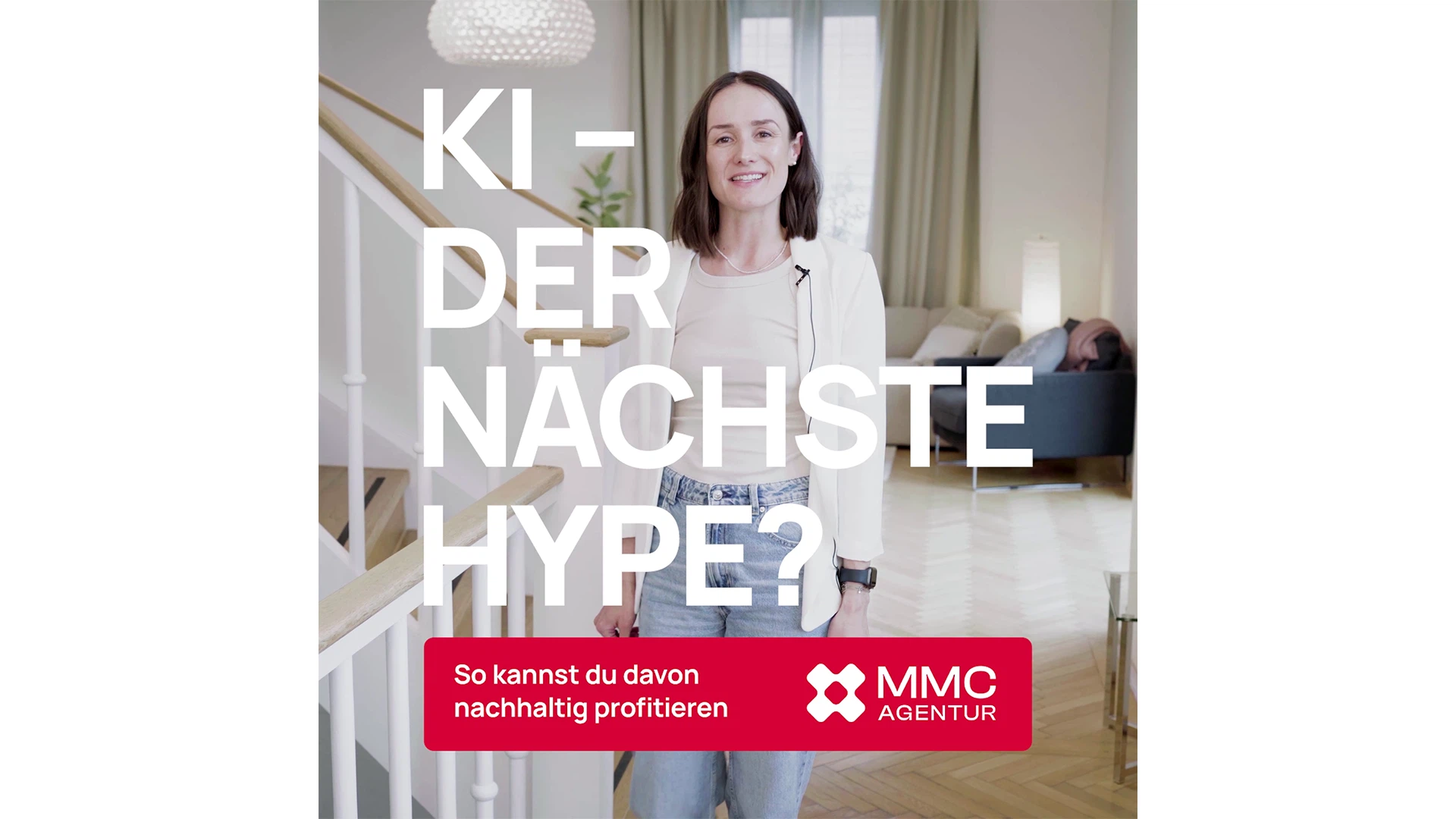 Video-Thumbnail: Experten der MMCAgentur erklären praxisnahe Anwendungsbeispiele für Künstliche Intelligenz im Online Marketing